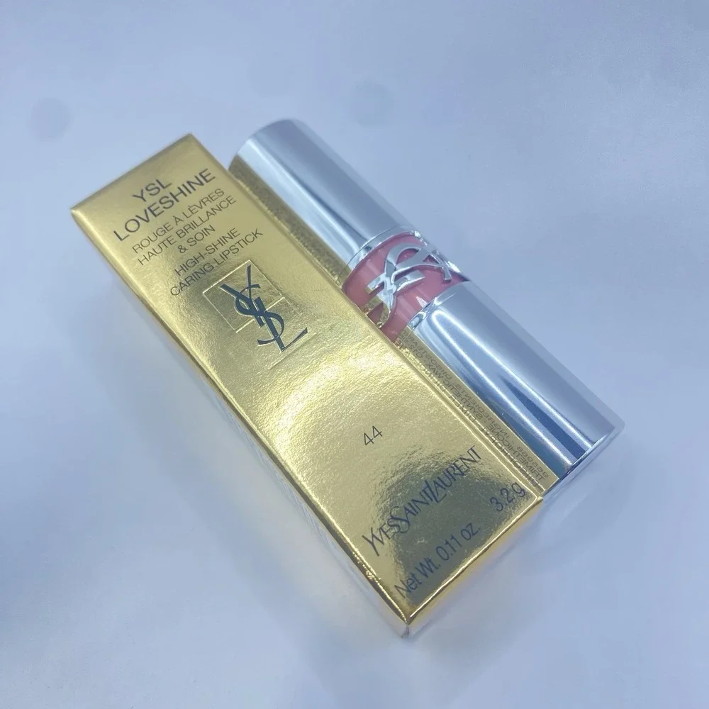 YSL loveshine 44 Nude lavalliere High Shine Caring Lipstick full size 3.2g